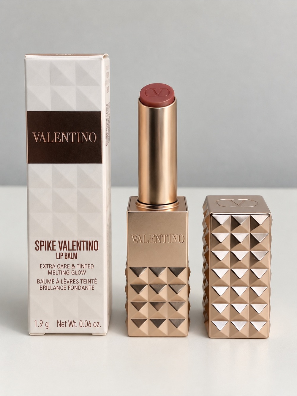Valentino Spike Extra Care & Tinted Melting Glow Lip Balm